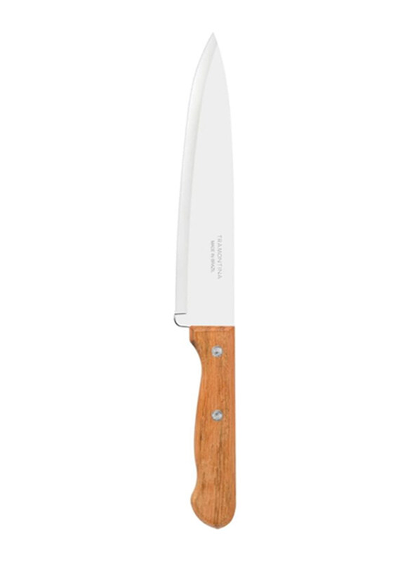 

Tramontina 5-Inch Dynamic Steak Knife with Stainless Steel Blade and Natural Wood Handle, 22315108, Brown