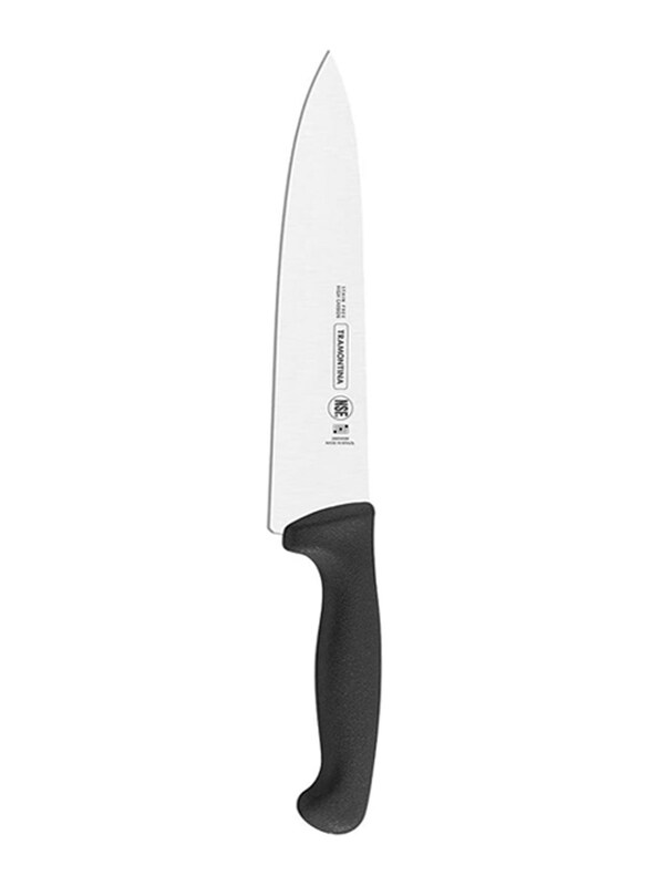 

Tramontina 14-inch Professional Meat Knife with Stainless Steel Blade and Polypropylene Handle with Antimicrobial Protection, 24609/004, Black/Silver