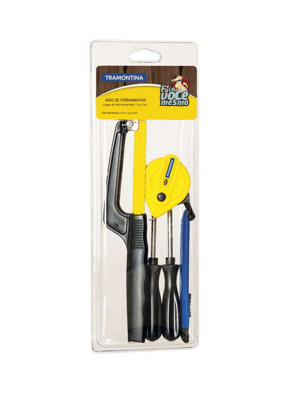 Tramontina 5-Piece Tool Kit, 43408124, Multicolour