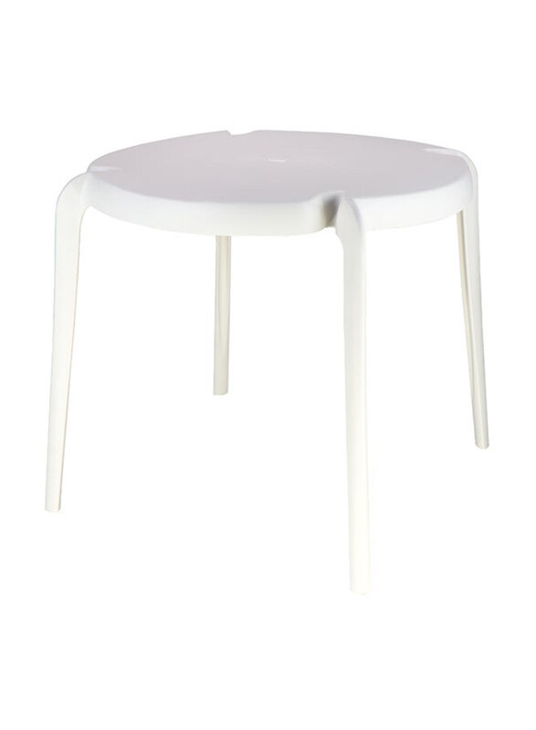 

Tramontina Clarice Polypropylene & Fiberglass Table, White