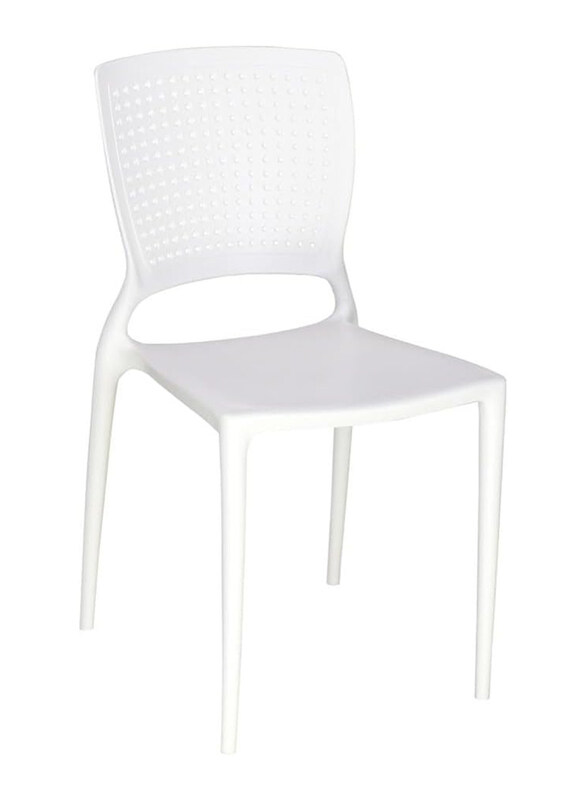 

Tramontina Safira Polypropylene & Fiberglass Chair, White
