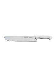 Tramontina 8-inch Stainless Steel Meat Knife, White/Silver