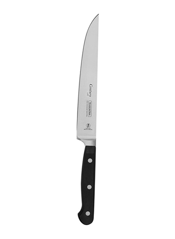 

Tramontina Century 7-inch Stainless Steel Kitchen Knife with Polycarbonate Handle, 24007107, Black/Silver