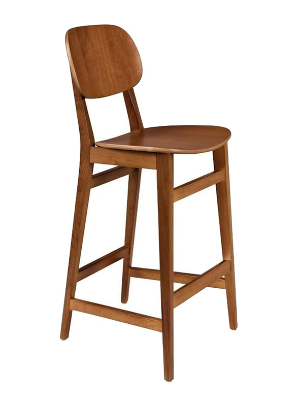 

Tramontina London High Stool in Brazilian Tauari Wood, Almond