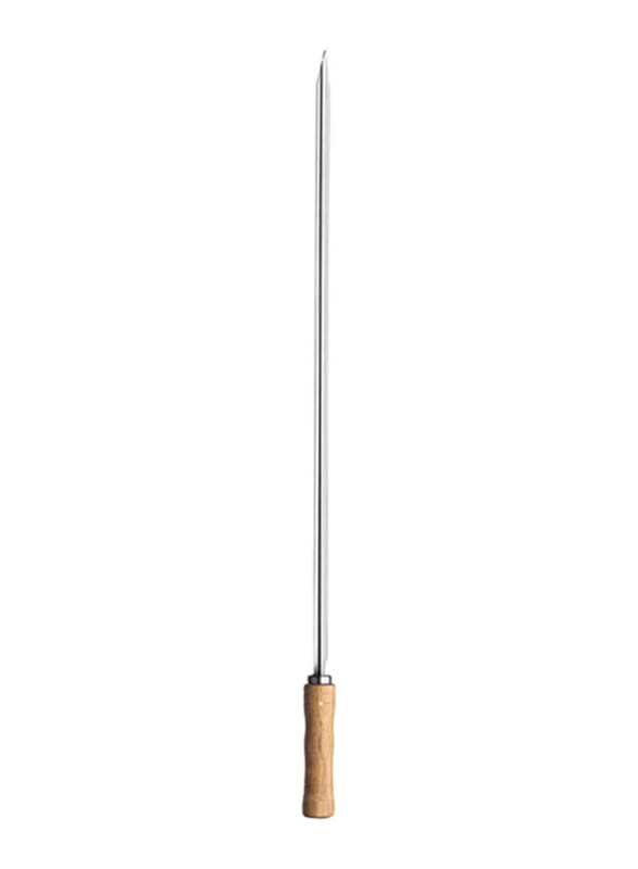 

Tramontina 55cm Stainless Steel Barbecue Skewer with Wood Handle, Silver