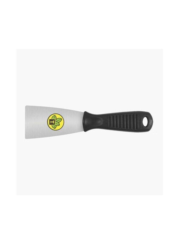 

Tramontina 6cm Metallic Flexible Scraper with Plastic Handle, Silver/Black