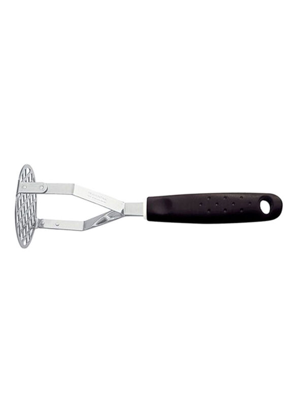 Tramontina Utility Potato Masher, Black/Silver