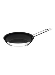 Tramontina 30cm Stainless Steel Frying Pan, Black/Silver