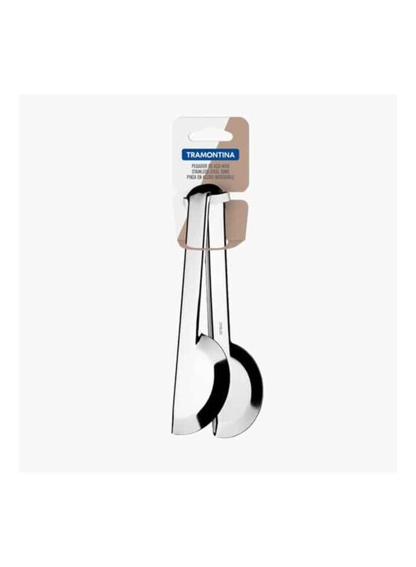 Tramontina Stainless Steel Utility Tong, Silver