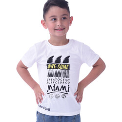 Boys' 3-Pack T-Shirts (2-8Y)  White, Light Blue, Bright Yellow, (100% Cotton)