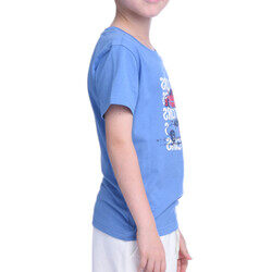 Boys T-Shirts (2-8 Years): Bright Blue colour,  (100% Cotton)