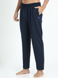 Men's Cotton Pyjama Set with Jersey Short Sleeve T-Shirt & Woven Pants