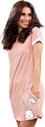 The Souled Store Knee Length Dress, Medium, Peach