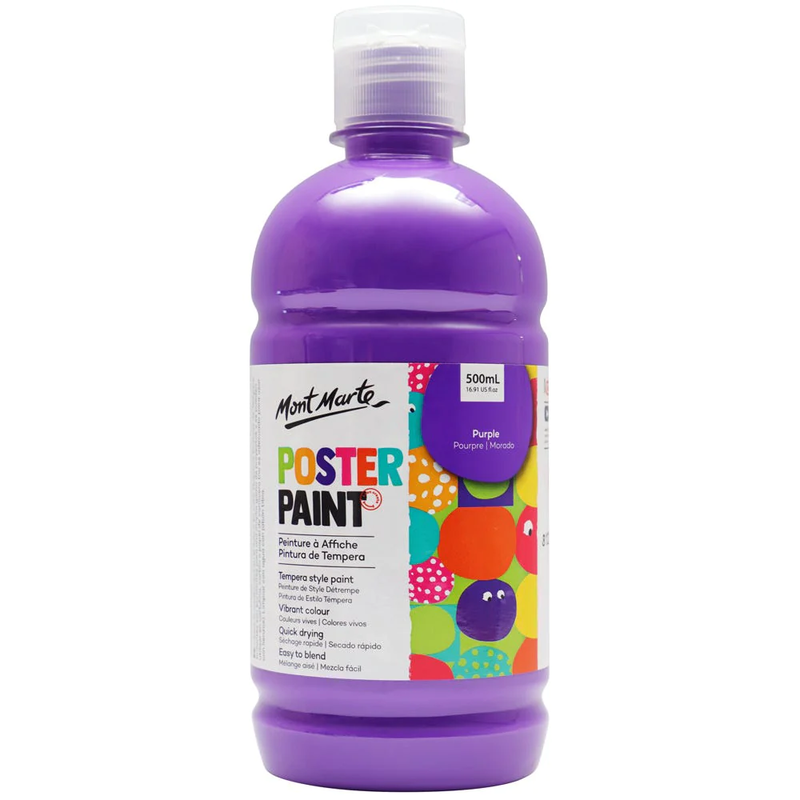 MM Poster Paint 500ml - Purple