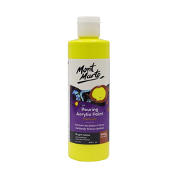 MM Pouring Acrylic 240ml - Bright Yellow