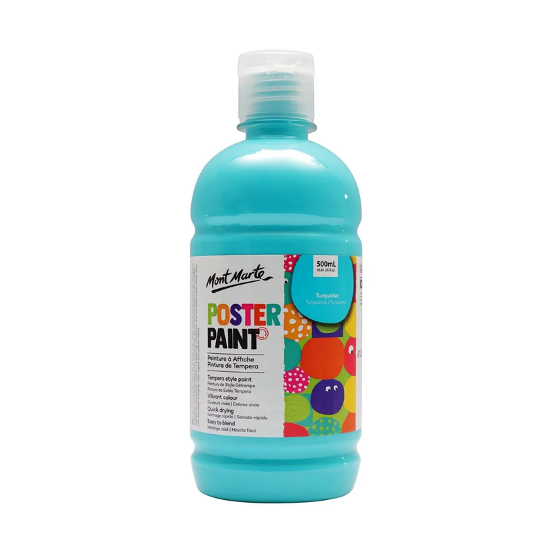 MM Poster Paint 500ml - Turquoise