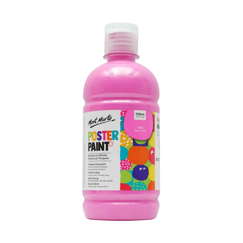 MM Poster Paint 500ml - Pink