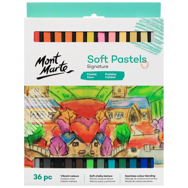 MM Soft Pastels 36pc