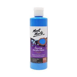 MM Pouring Acrylic 240ml - Cerulean Blue