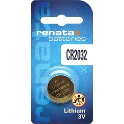 Renata CR2032 Lithium 3V Battery - One Piece
