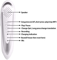 Special M-9B Pen Quran For Ramadan/Eid/Hajj, Best Gift For Muslims, With 16 Extra Books Plus Bluetooth