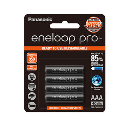 Panasonic Eneloop Pro (AAA) 4-Cells 950mAh Rechargeable Batteries