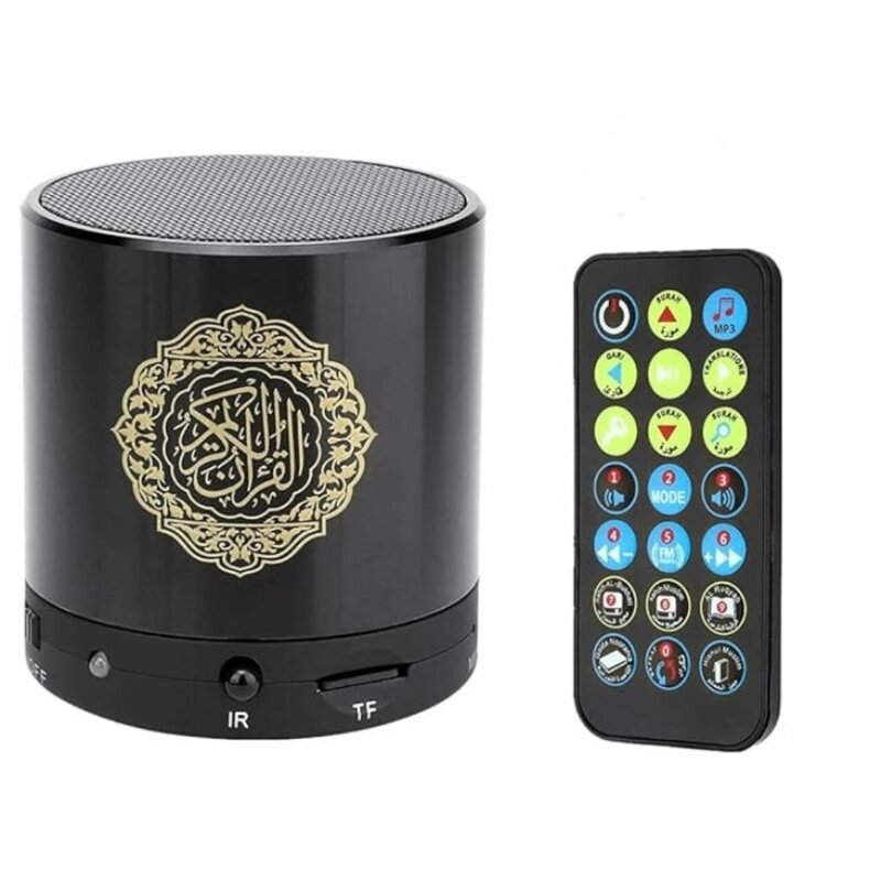 

Darul Qalam Portable Qur'an Speaker With 16 Reciters and 16 Translations (Black)