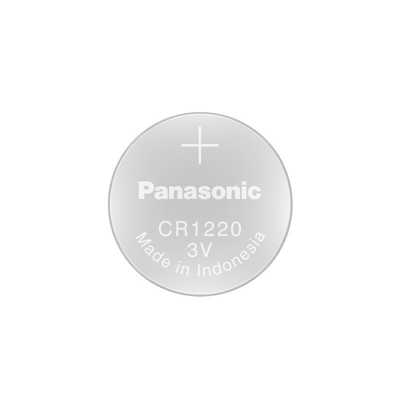 Panasonic CR1220 Lithium 3V Indonesia Batteries - 5 Pieces