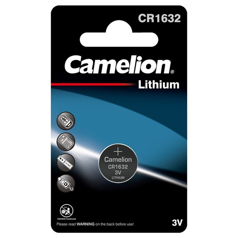 Camelion CR1632 Lithium 3V Battery - One Piece