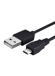 USB Controller Charging Cable for PlayStation 4, Black