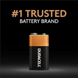 Duracell 9V Long Lasting Power Guaranteed Alkaline Battery