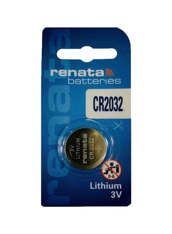Renata Replacement Lithium Battery, Silver