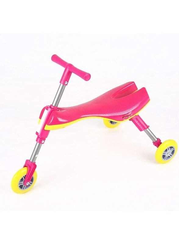 Foldable 3 Wheels Kids Scooter, 1-4 Years, Pink