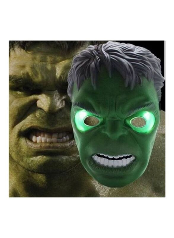 Hulk Mask That Shines, Ages 3+, Multicolour