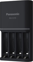 Panasonic Eneloop Pro Smart & Quick Charger With AA 4-Cells Pre Charged,Capacity 2550mAh Rechargeable Batteries - One Piece