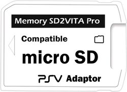 Memory SD2VITA Pro, Compatible For Micro SD PSV Adaptor, Suitable For PSVITA 1000/2000