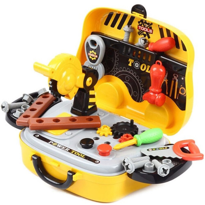 Deluxe Tool Playset For Kids Ages 3+