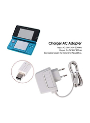 EU-Plug Replacement Wall Charger For New 3DS XL 2DS XL New 2DS XL DSi XL, White