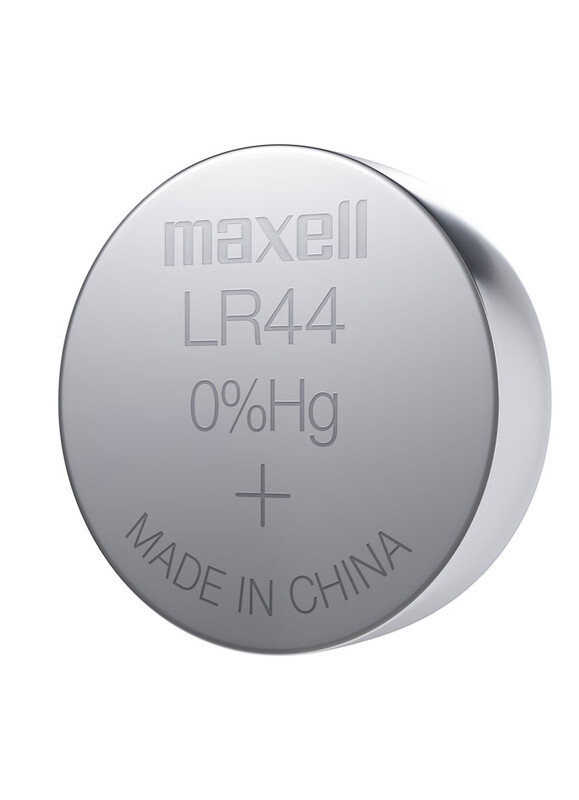 Maxell 40-Pieces (A76) LR44 AG13 Alkaline Button Cell Hg 0% 1.5V Batteries