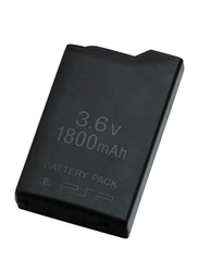 Replacement Battery 1800mAh For PSP Fat for PlayStation Portable, Black