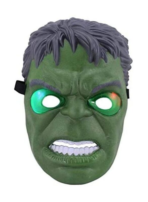 LED Glowing Hero Attack Face Mask For Children, Ages 3+,