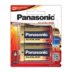 Panasonic D2 Long Lasting Advanced Power 1.5V Alkaline Batteries