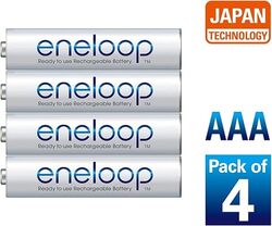 Panasonic Eneloop (AAA) 4-Cells 800mAh Rechargeable Batteries