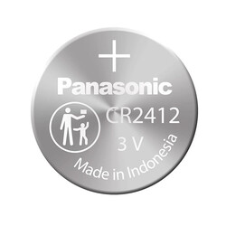 Panasonic CR2412 Lithium 3V Indonesia Battery - 1 Piece