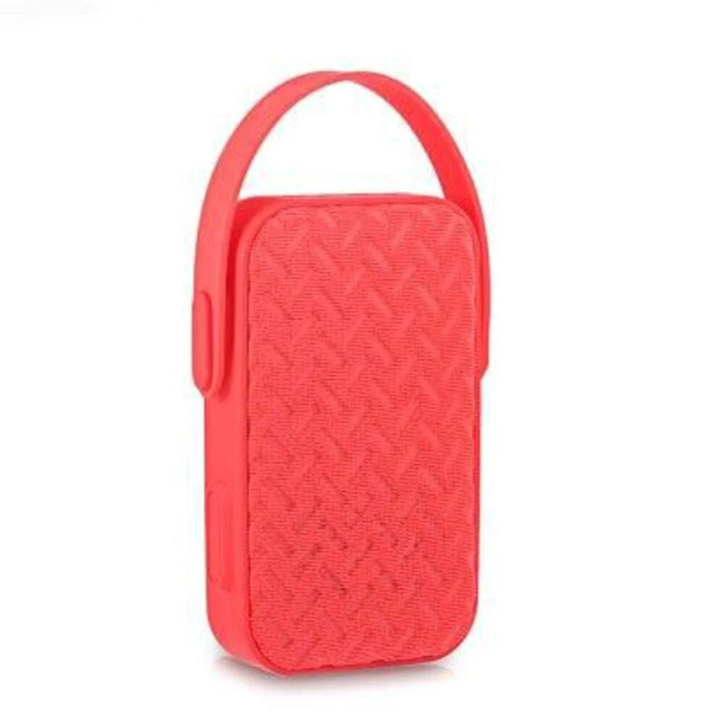 Portable MY220BT (AIBIMY) Bluetooth Speaker With Mini Microphone - (Red)