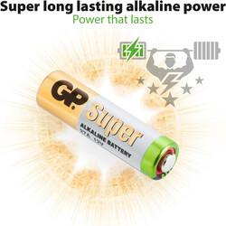 GP 27A Super High Voltage 12V Alkaline Batteries - 5 Pieces
