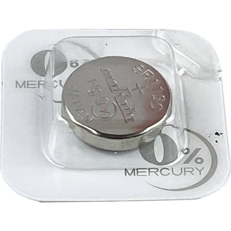 10-Pieces Murata 389/390 (SR1130W/SW) 1.55V Silver Oxide 0% Hg Mercury Free Battery For Watches
