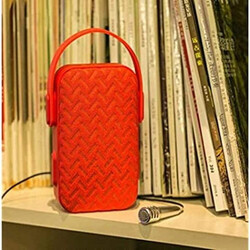 Portable MY220BT (AIBIMY) Bluetooth Speaker With Mini Microphone - (Red)