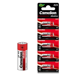 Camelion A23 Alkaline 12V 0% Mercury Batteries - 5 Pieces