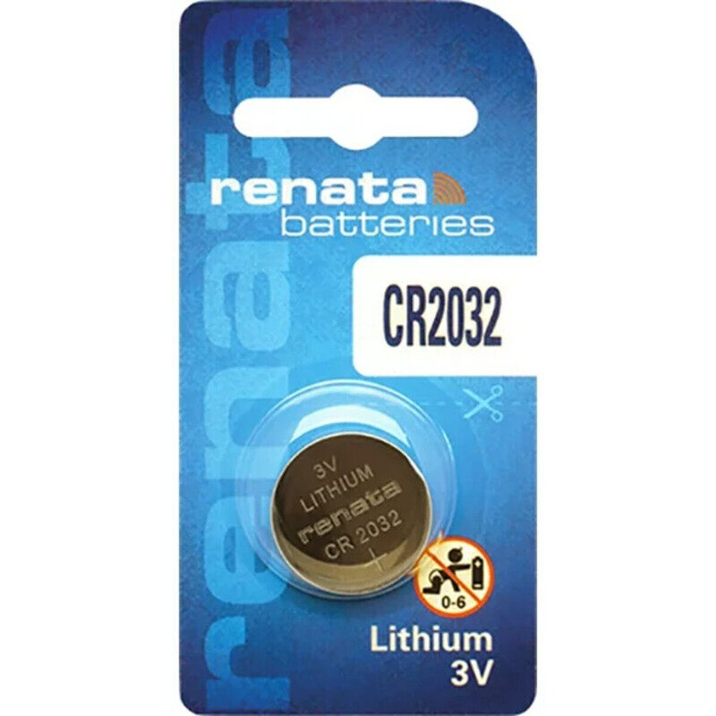 

Renata CR2032 Lithium 3V Battery - One Piece